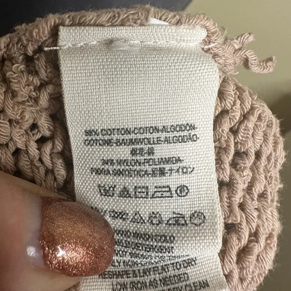 Free People tan Endless Stories open back sweater size large - Picture 10 of 11